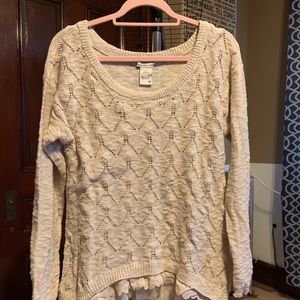 American rag high-low sweater